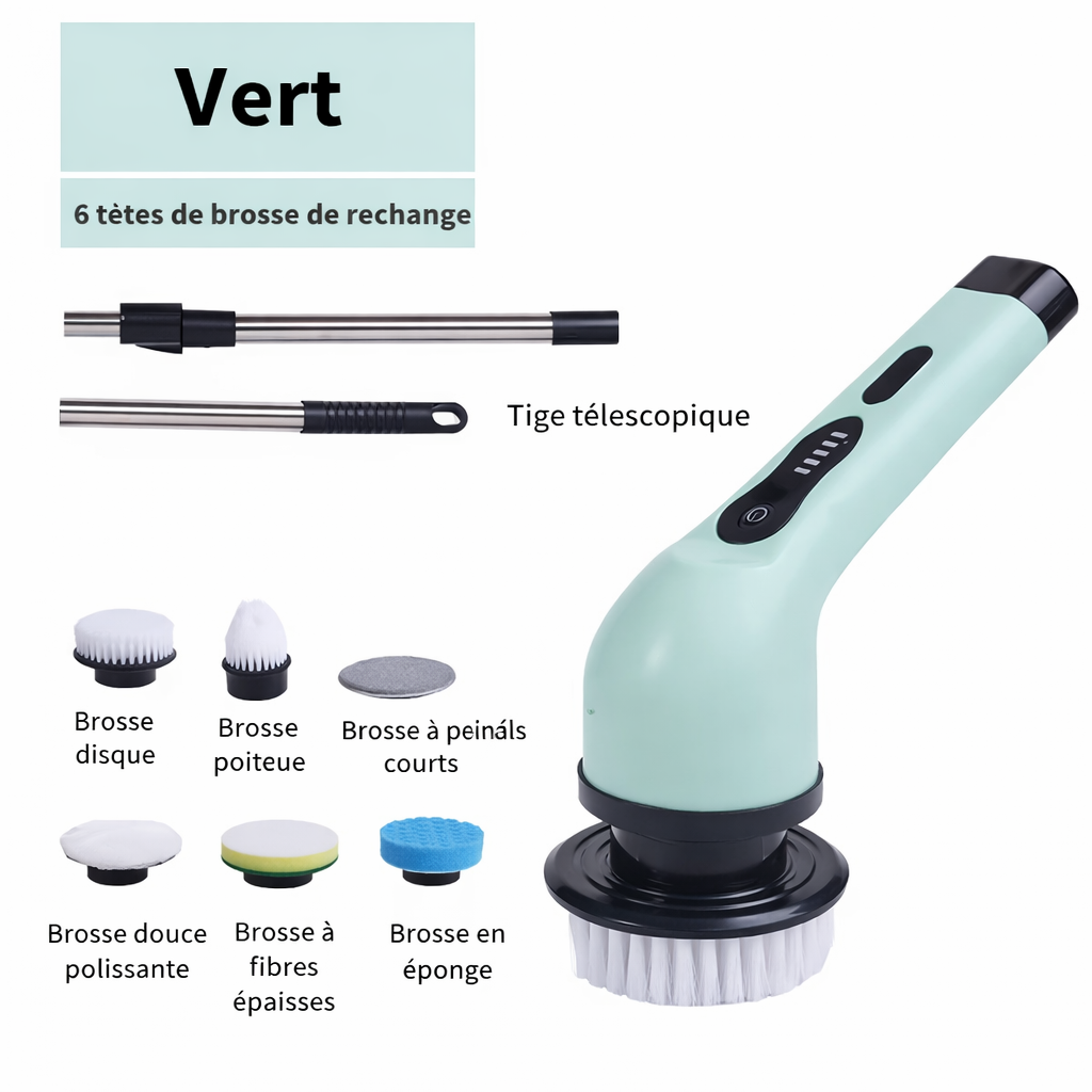 Brosse de nettoyage électrique