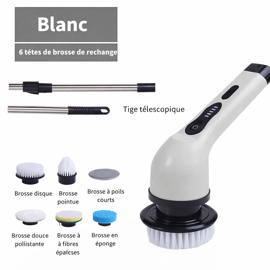 Brosse de nettoyage électrique