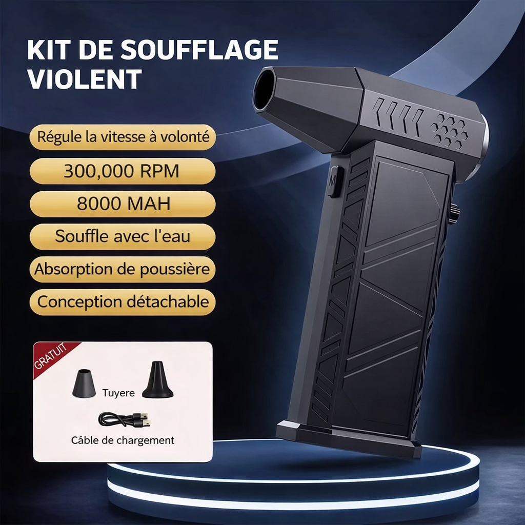 Mini Aspirateur Turbo