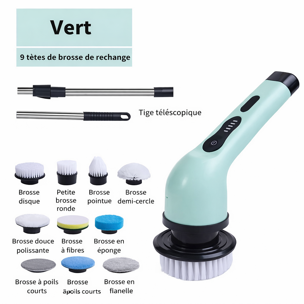 Brosse de nettoyage électrique