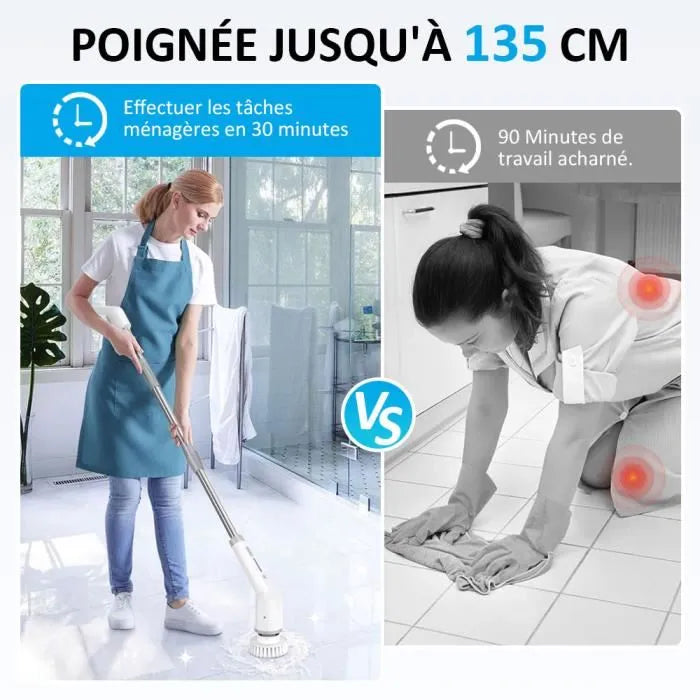 Brosse de nettoyage électrique